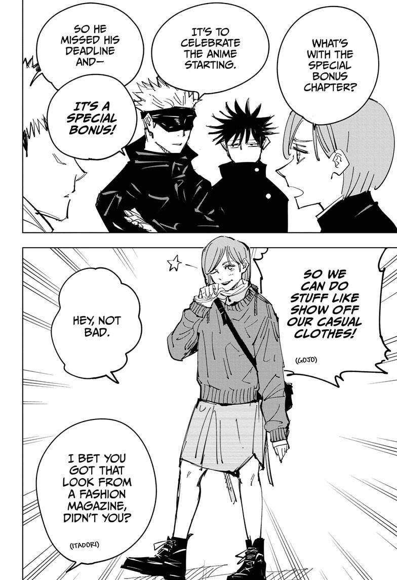 Jujutsu Kaisen chapter 129.5 page 1