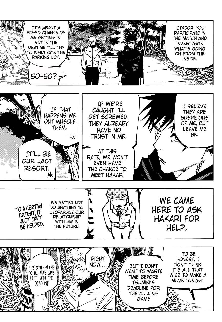 Jujutsu Kaisen chapter 153 page 7