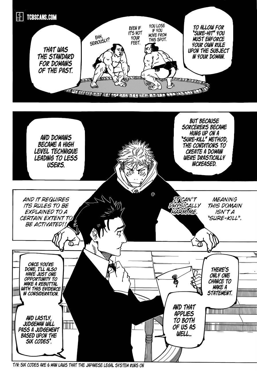 Jujutsu Kaisen chapter 164 page 7