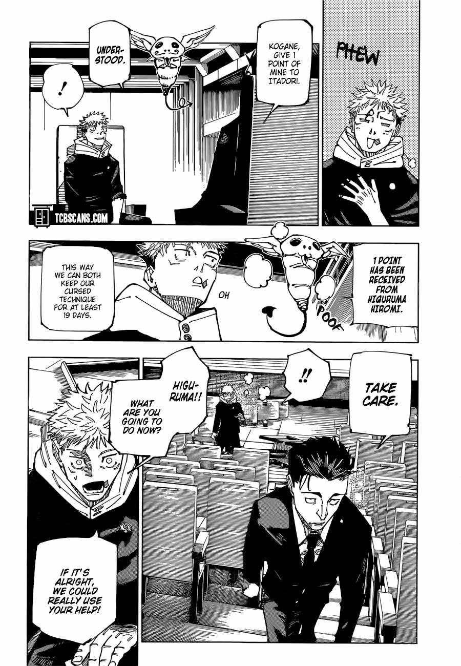 Jujutsu Kaisen chapter 167 page 2