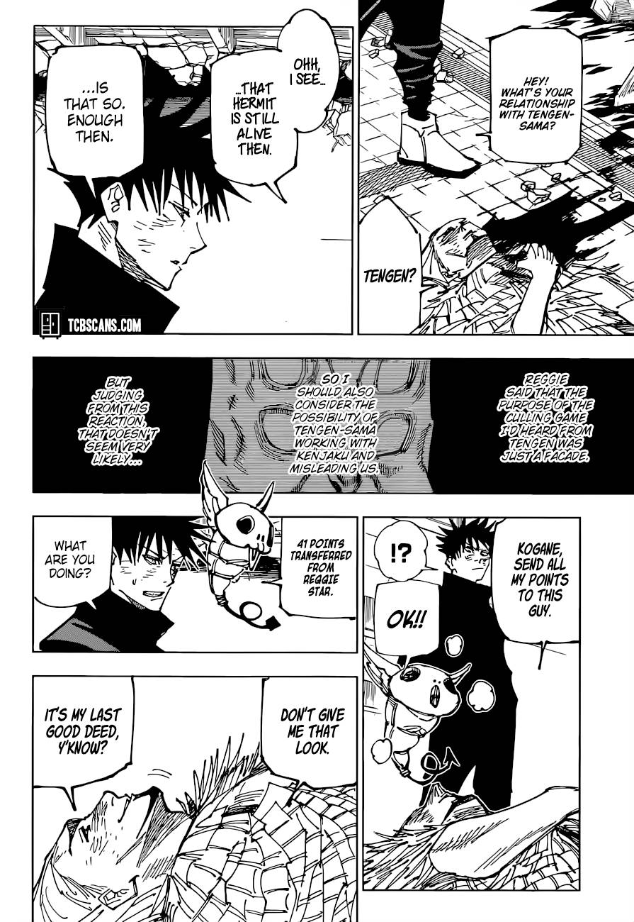 Jujutsu Kaisen chapter 173 page 1