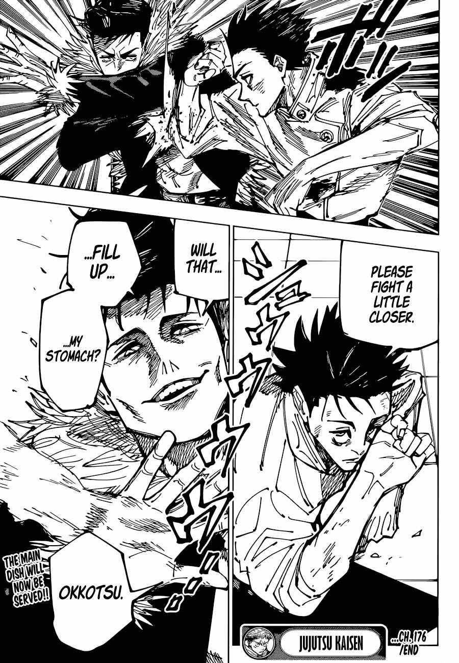 Jujutsu Kaisen chapter 176 page 17