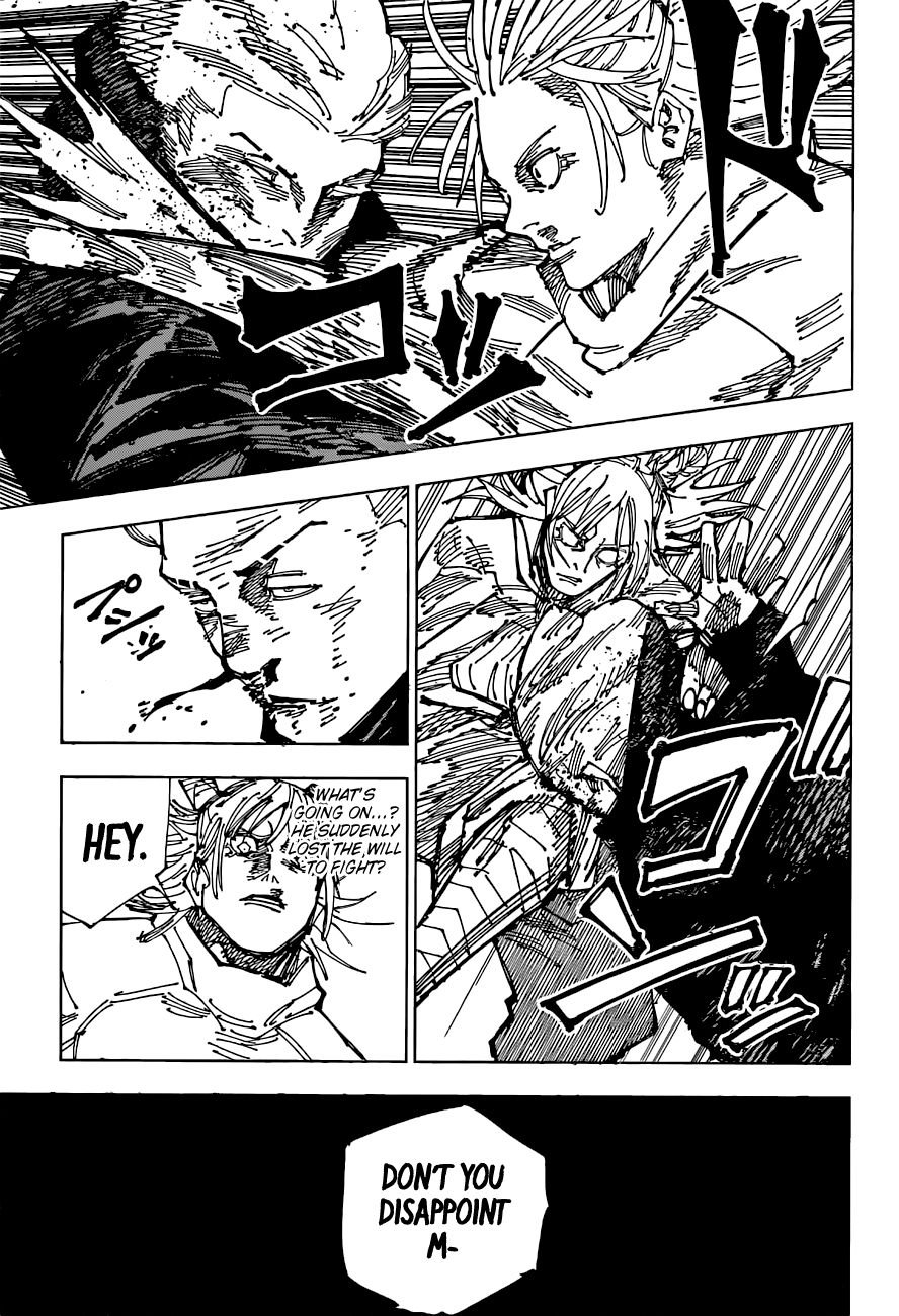 Jujutsu Kaisen chapter 186 page 8