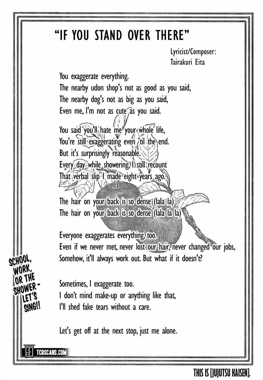 Jujutsu Kaisen chapter 188 page 1