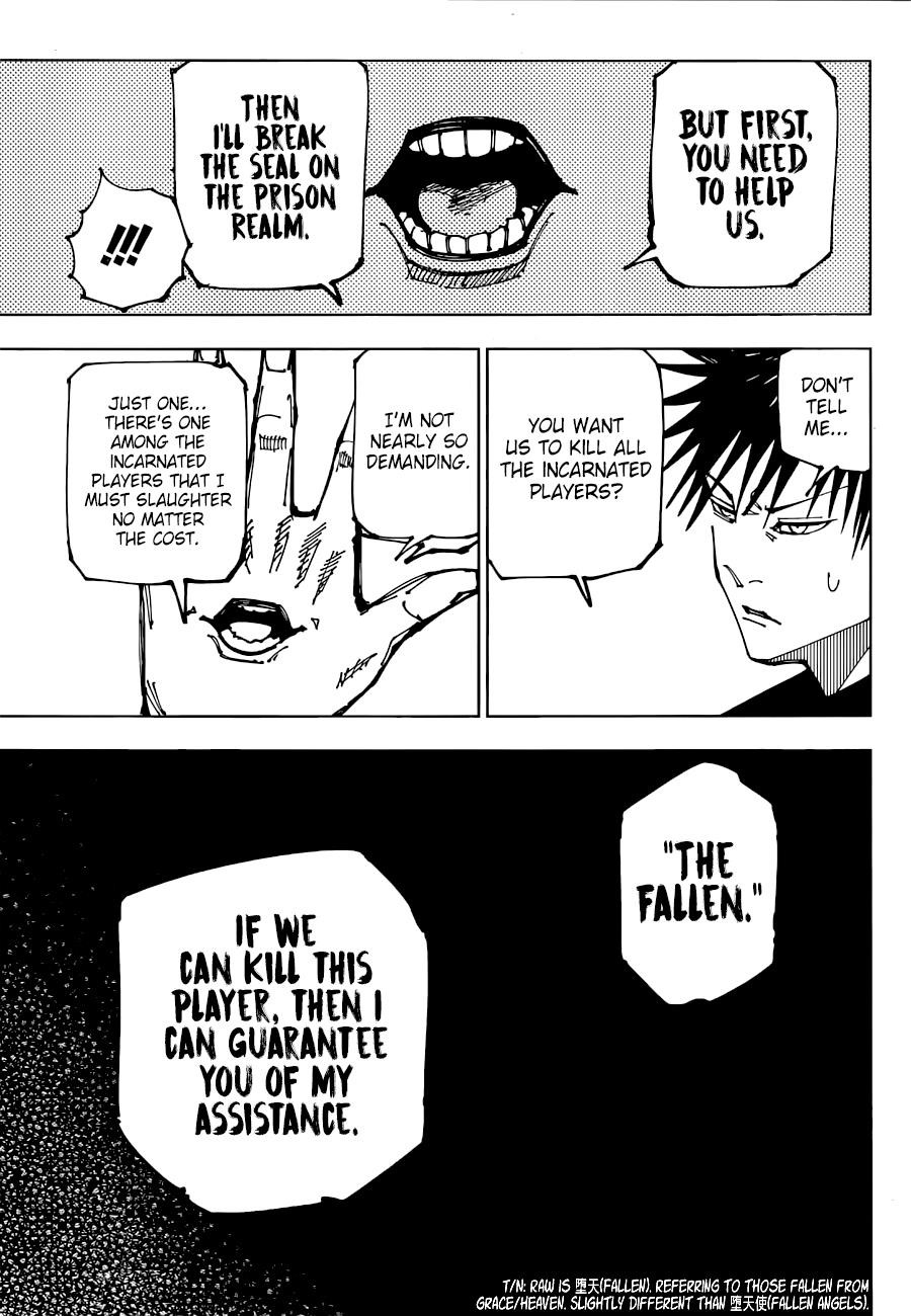 Jujutsu Kaisen chapter 199 page 16