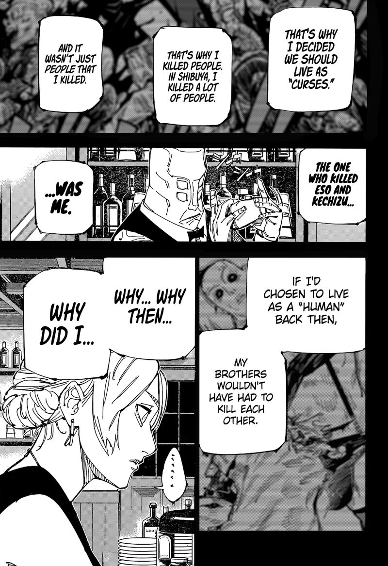 Jujutsu Kaisen chapter 208 page 1