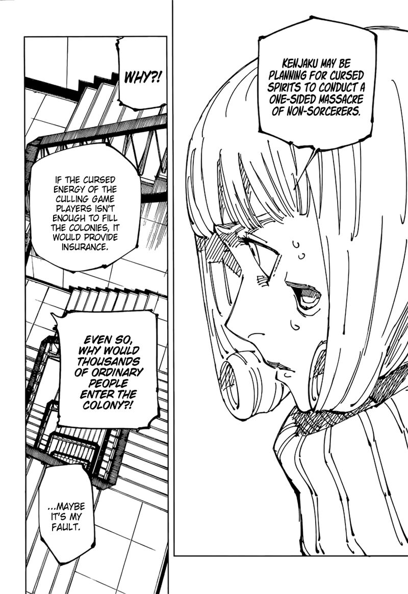Jujutsu Kaisen chapter 209 page 15