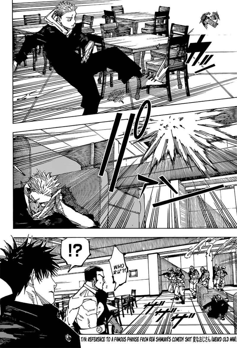 Jujutsu Kaisen chapter 209 page 17