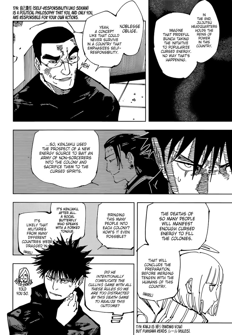 Jujutsu Kaisen chapter 210 page 3