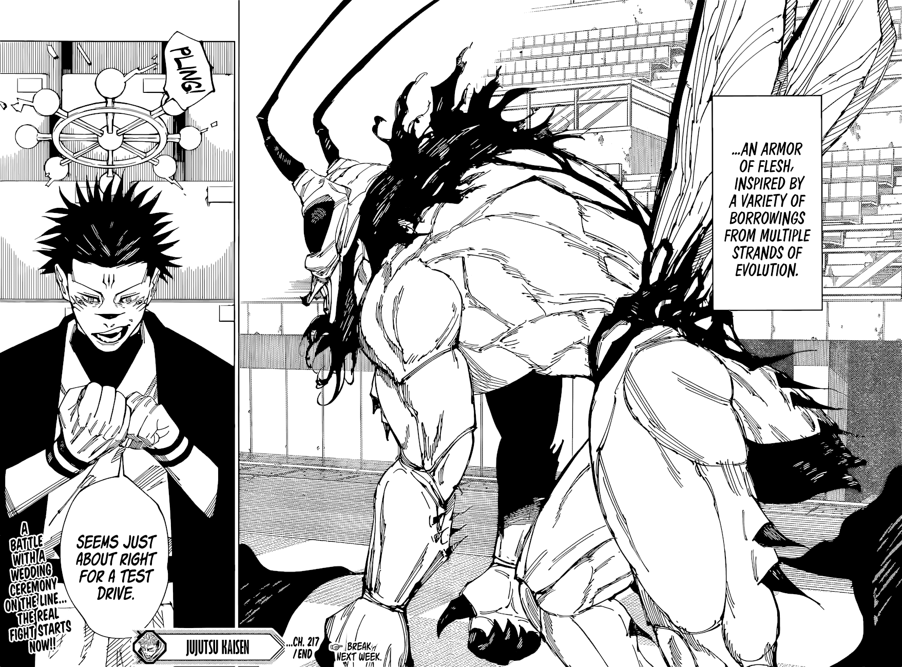 Jujutsu Kaisen chapter 217 page 17