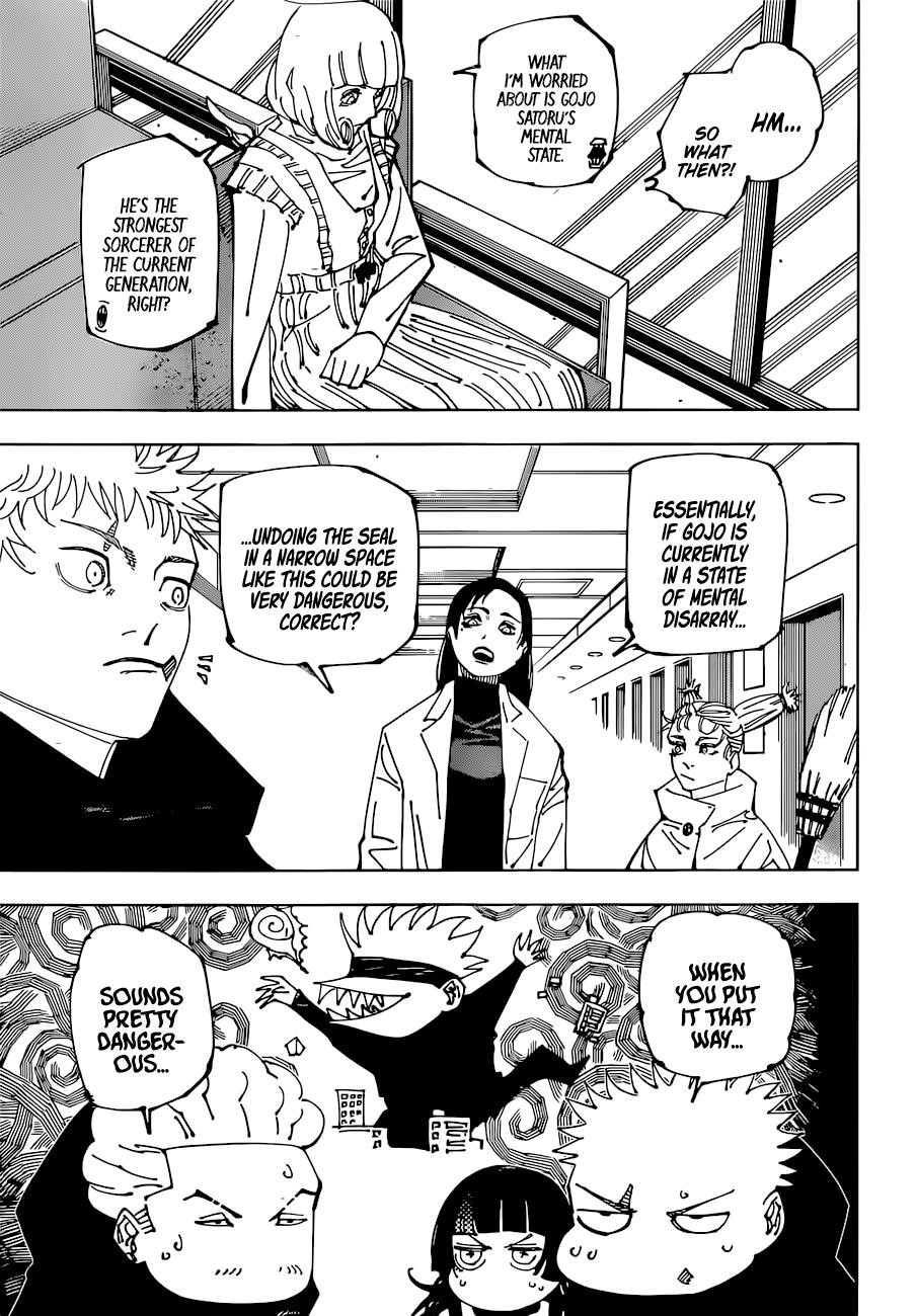 Jujutsu Kaisen chapter 221 page 2