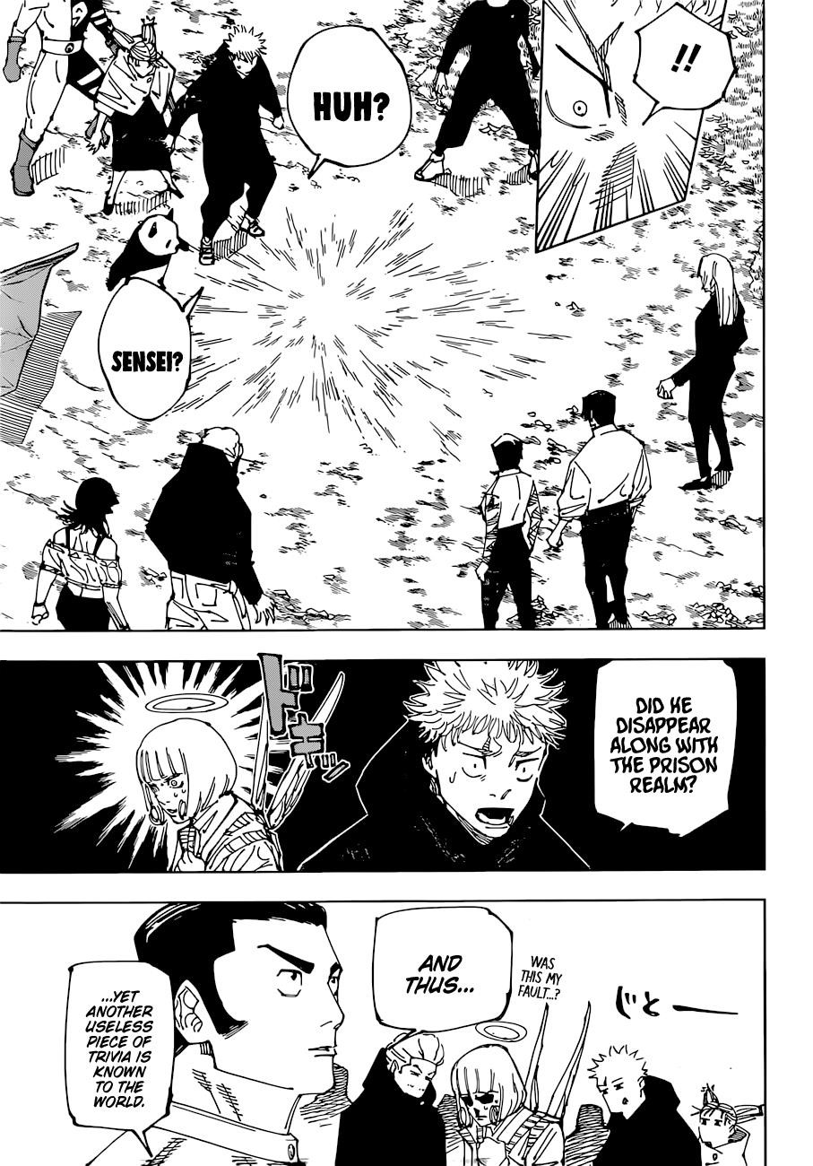 Jujutsu Kaisen chapter 221 page 6