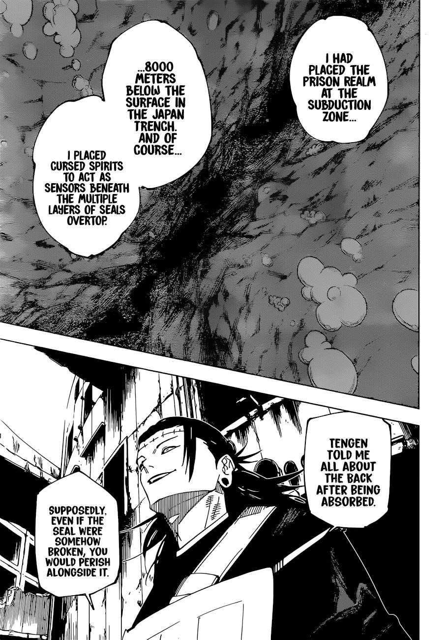 Jujutsu Kaisen chapter 221 page 8