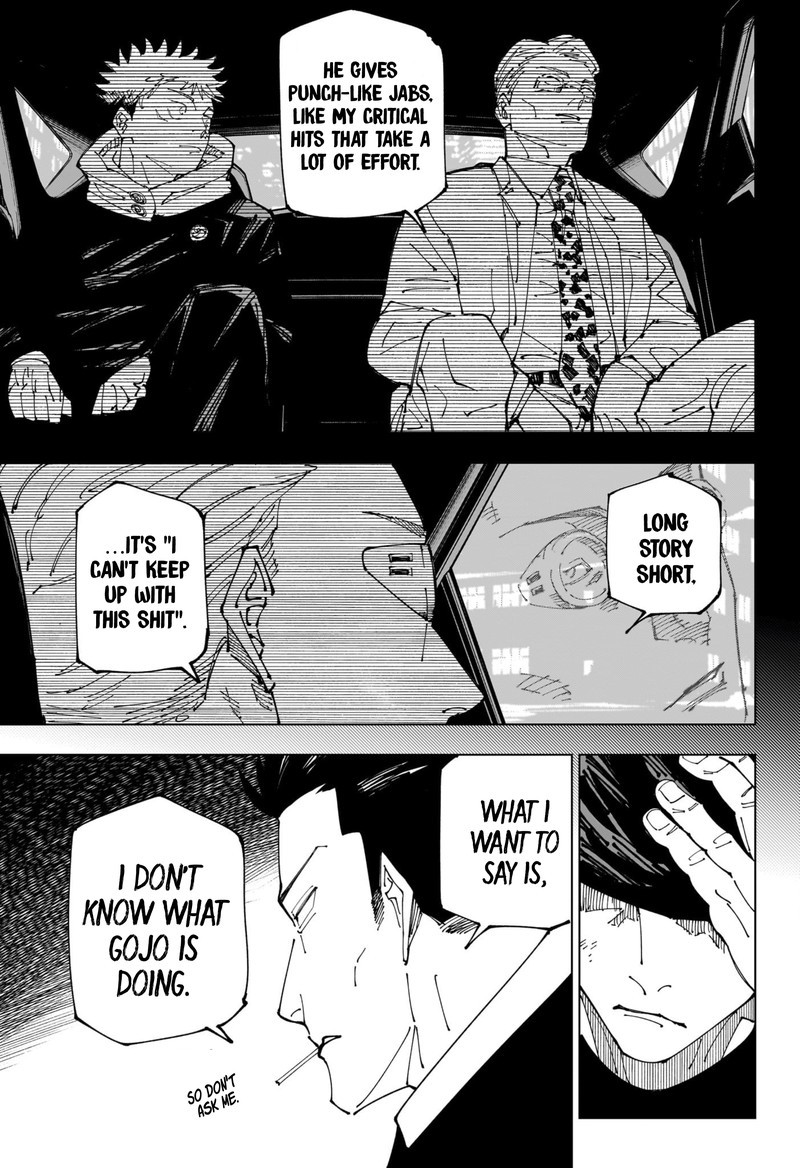 Jujutsu Kaisen chapter 231 page 2