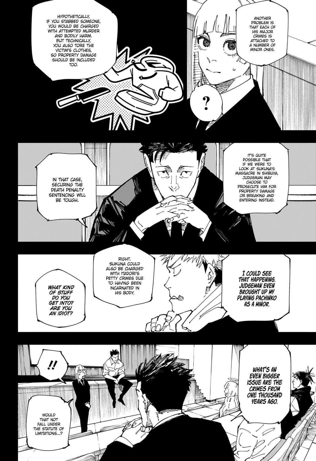 Jujutsu Kaisen chapter 244 page 8
