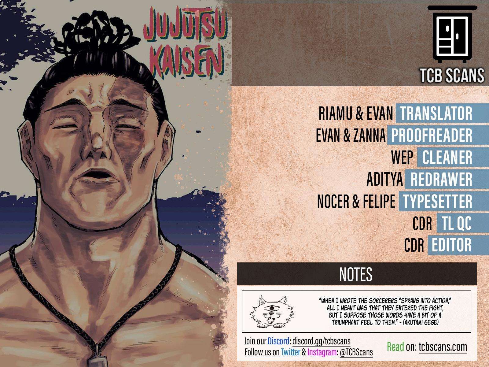 Jujutsu Kaisen chapter 245 page 1