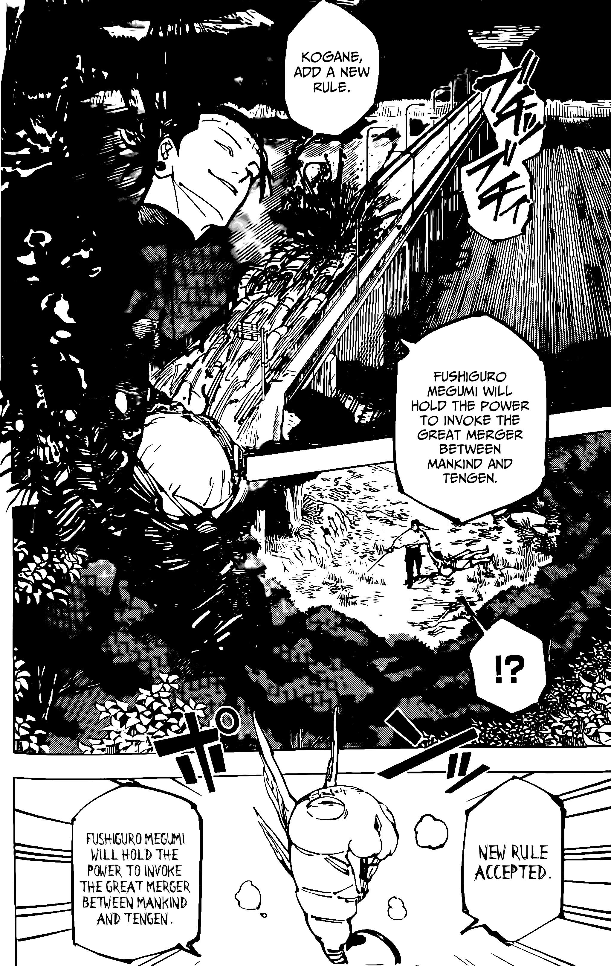 Jujutsu Kaisen chapter 249 page 4