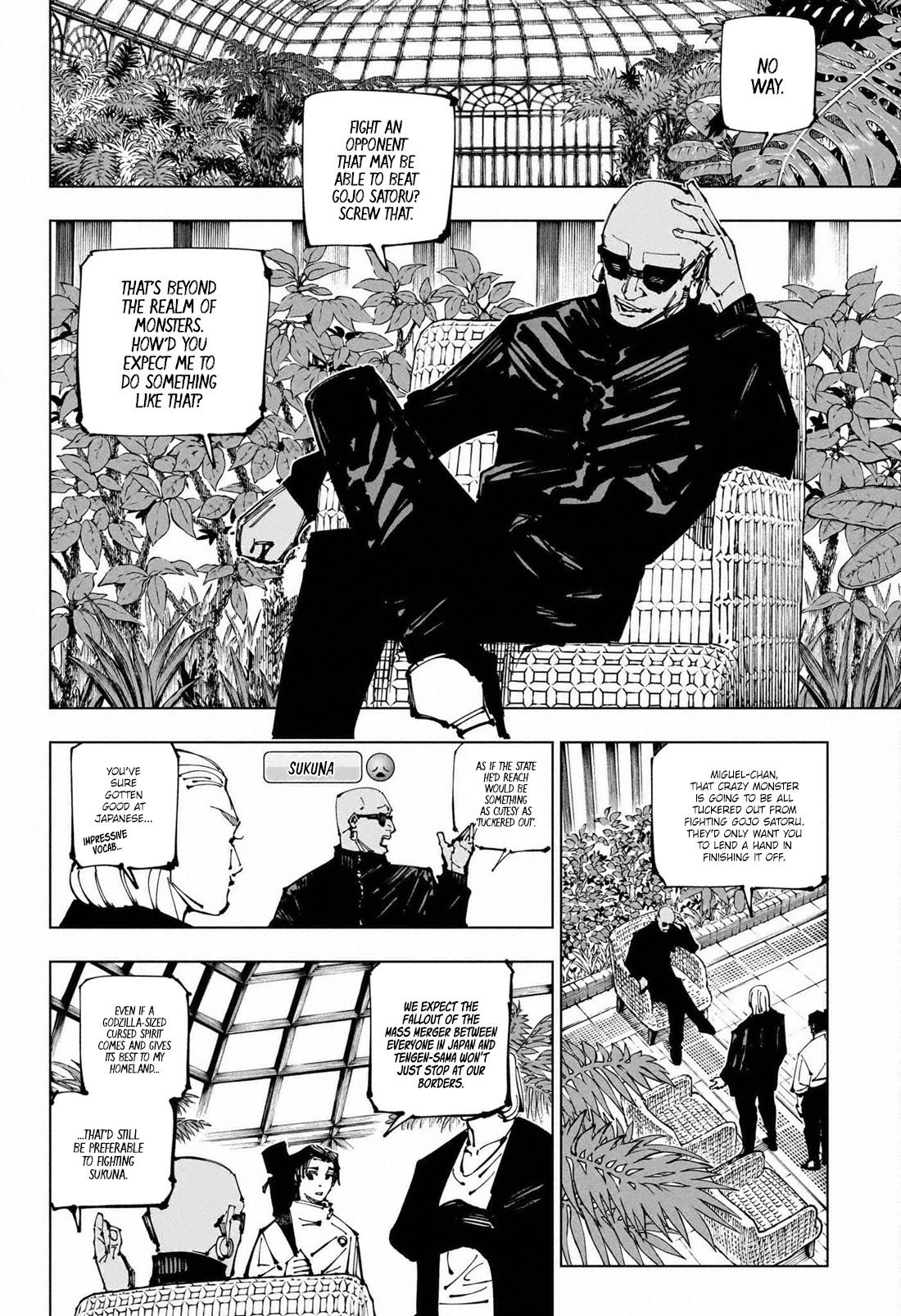 Jujutsu Kaisen chapter 255 page 2