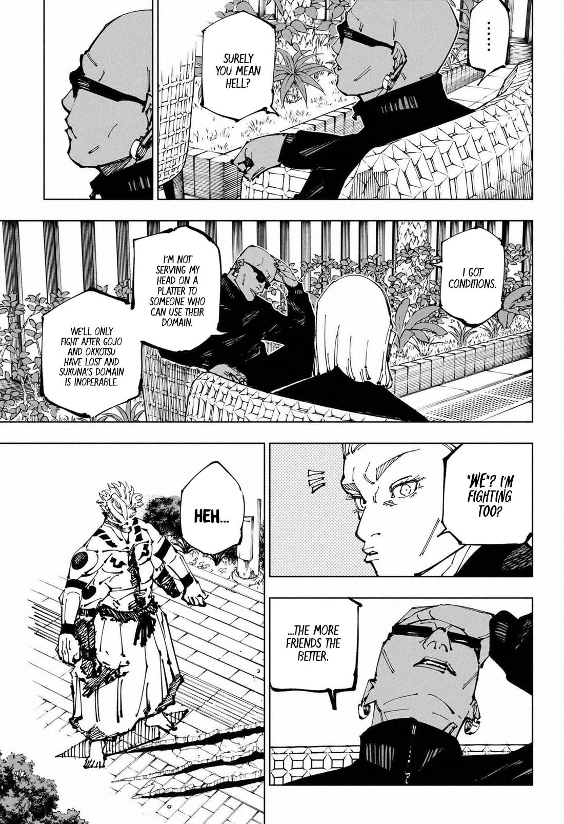 Jujutsu Kaisen chapter 255 page 5