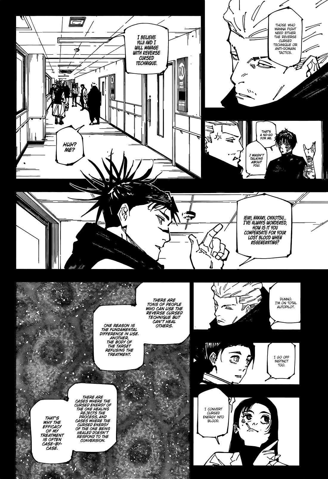 Jujutsu Kaisen chapter 258 page 4