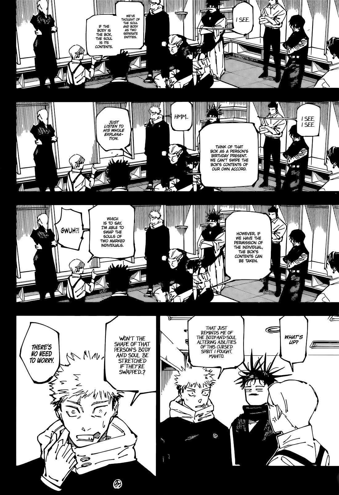 Jujutsu Kaisen chapter 258 page 6