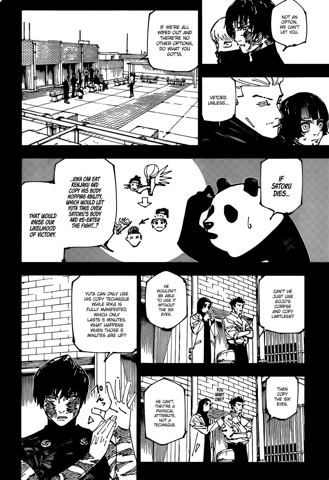 Jujutsu Kaisen chapter 261 page 5