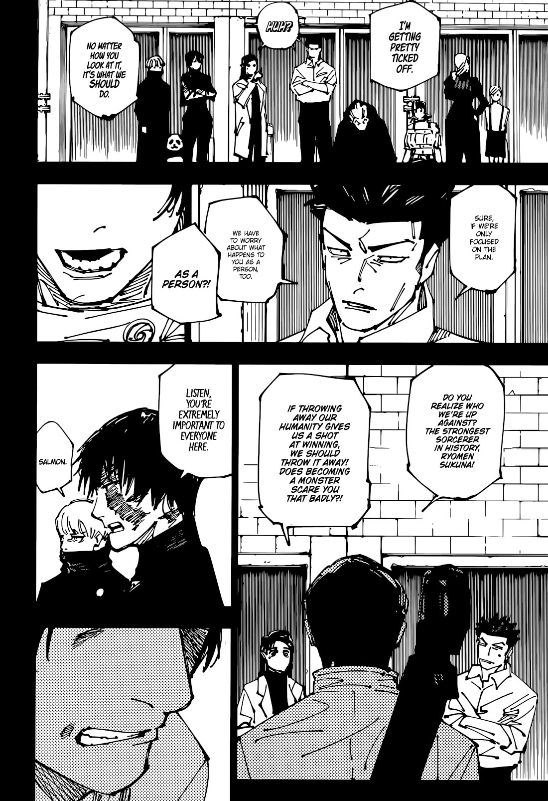 Jujutsu Kaisen chapter 261 page 7