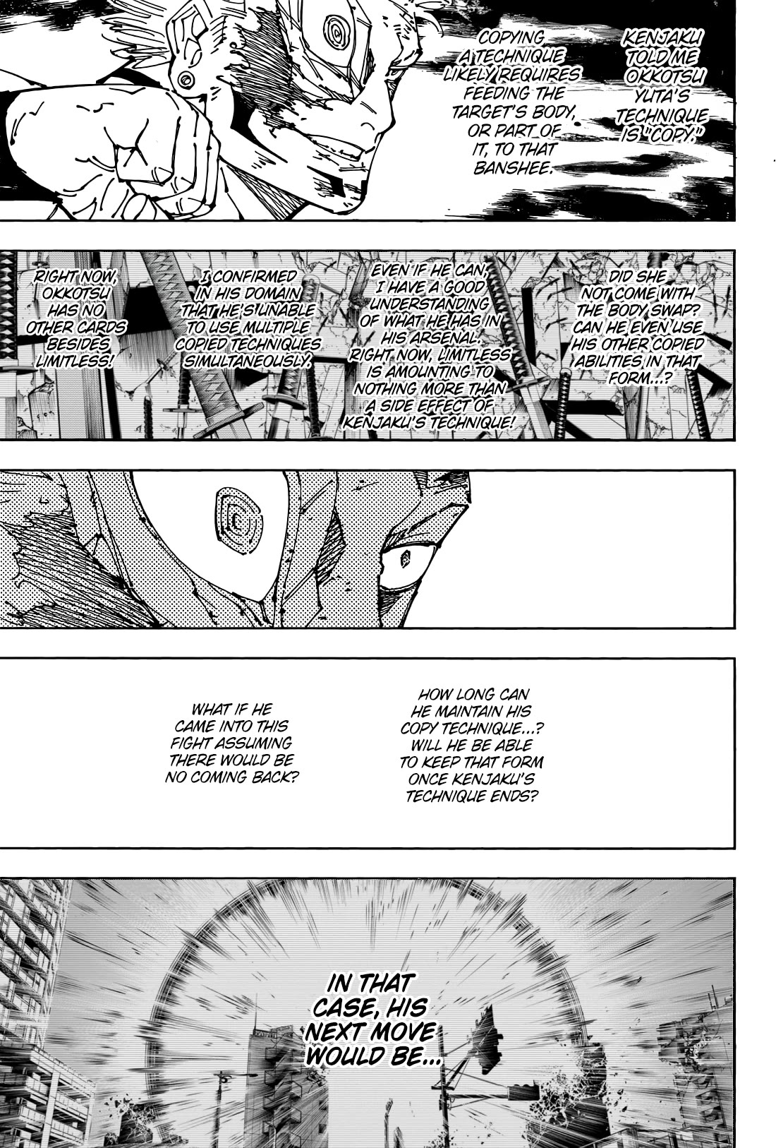 Jujutsu Kaisen chapter 262.5 page 8