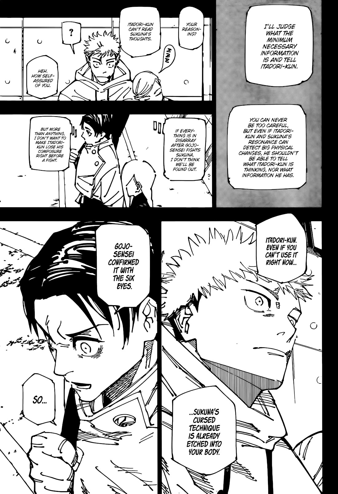 Jujutsu Kaisen chapter 267 page 7