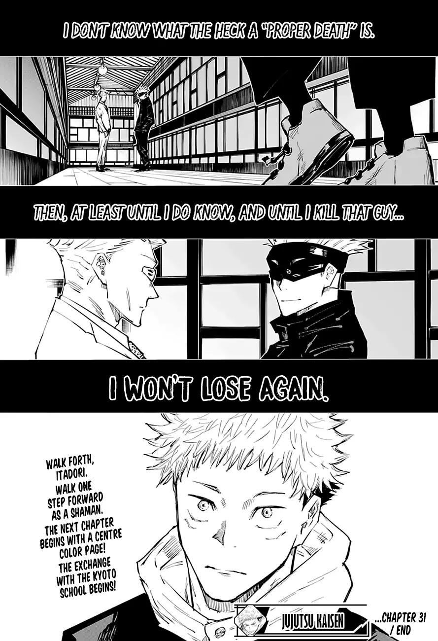 Jujutsu Kaisen chapter 31 page 20