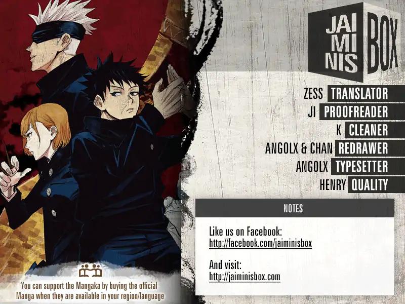 Jujutsu Kaisen chapter 80 page 1