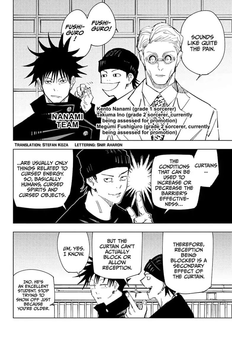 Jujutsu Kaisen chapter 83 page 1