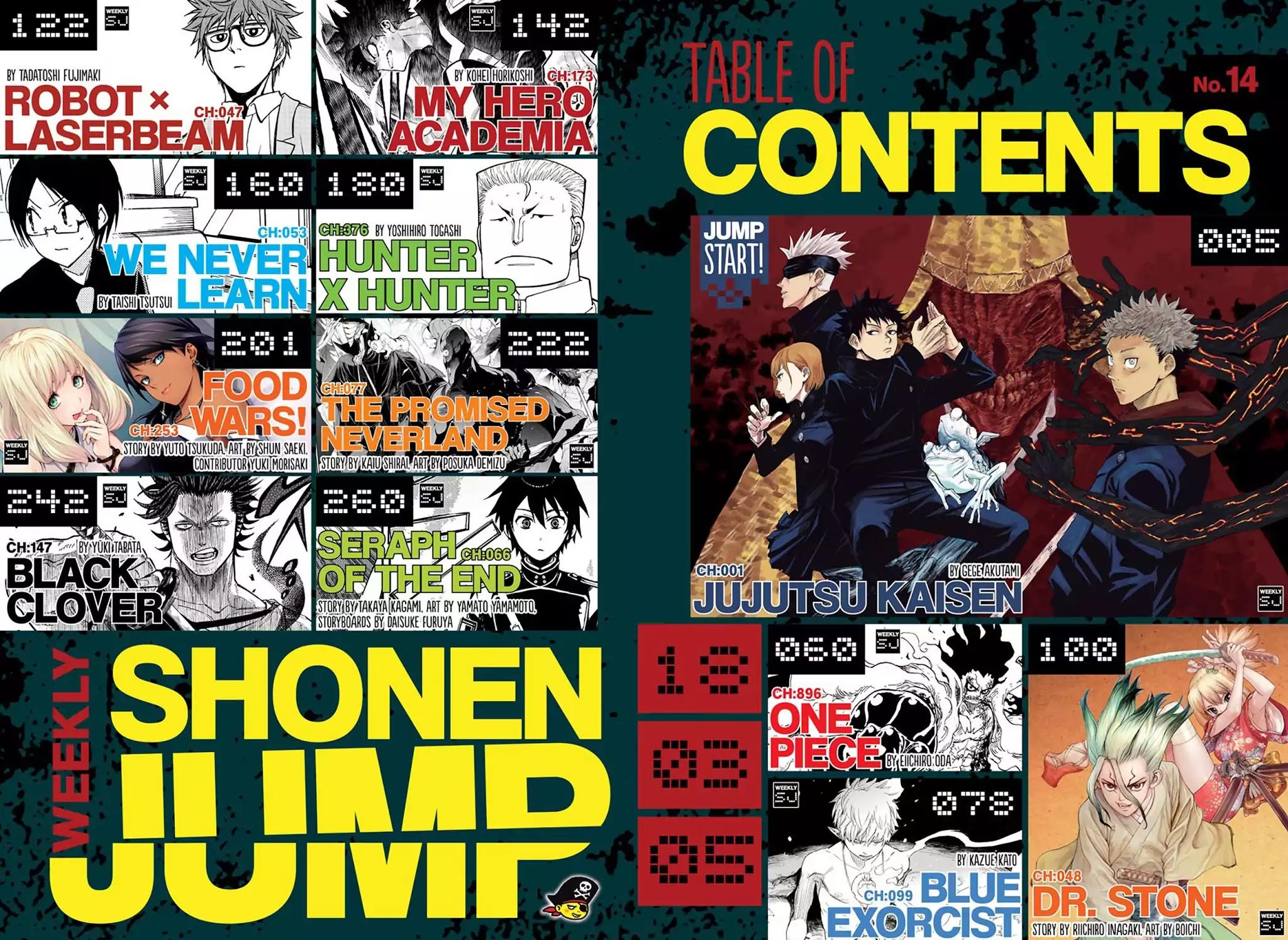 Jujutsu Kaisen chapter 1 page 1