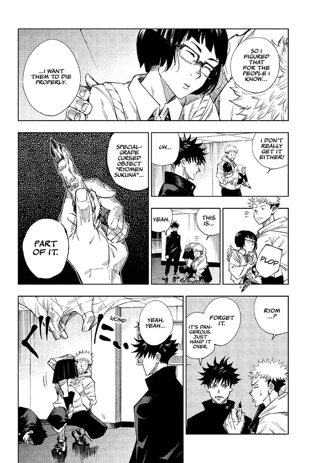 Jujutsu Kaisen chapter 1 page 38