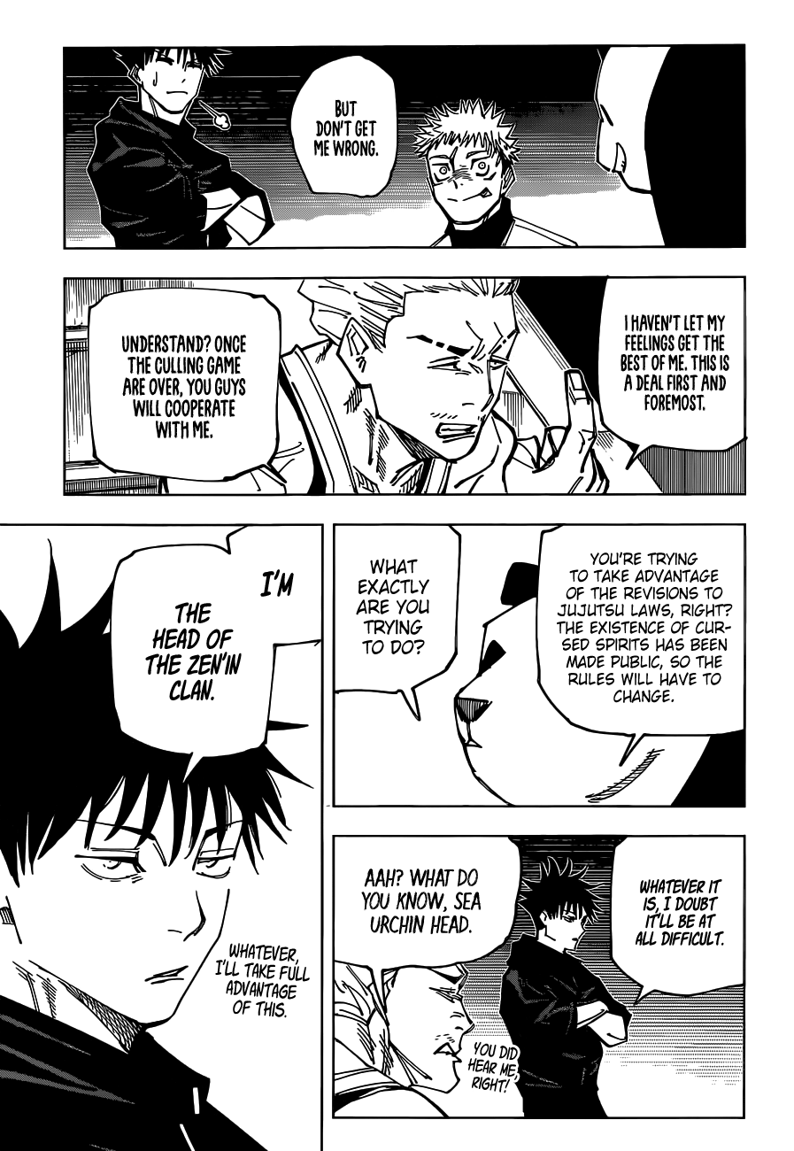Jujutsu Kaisen chapter 158 page 3