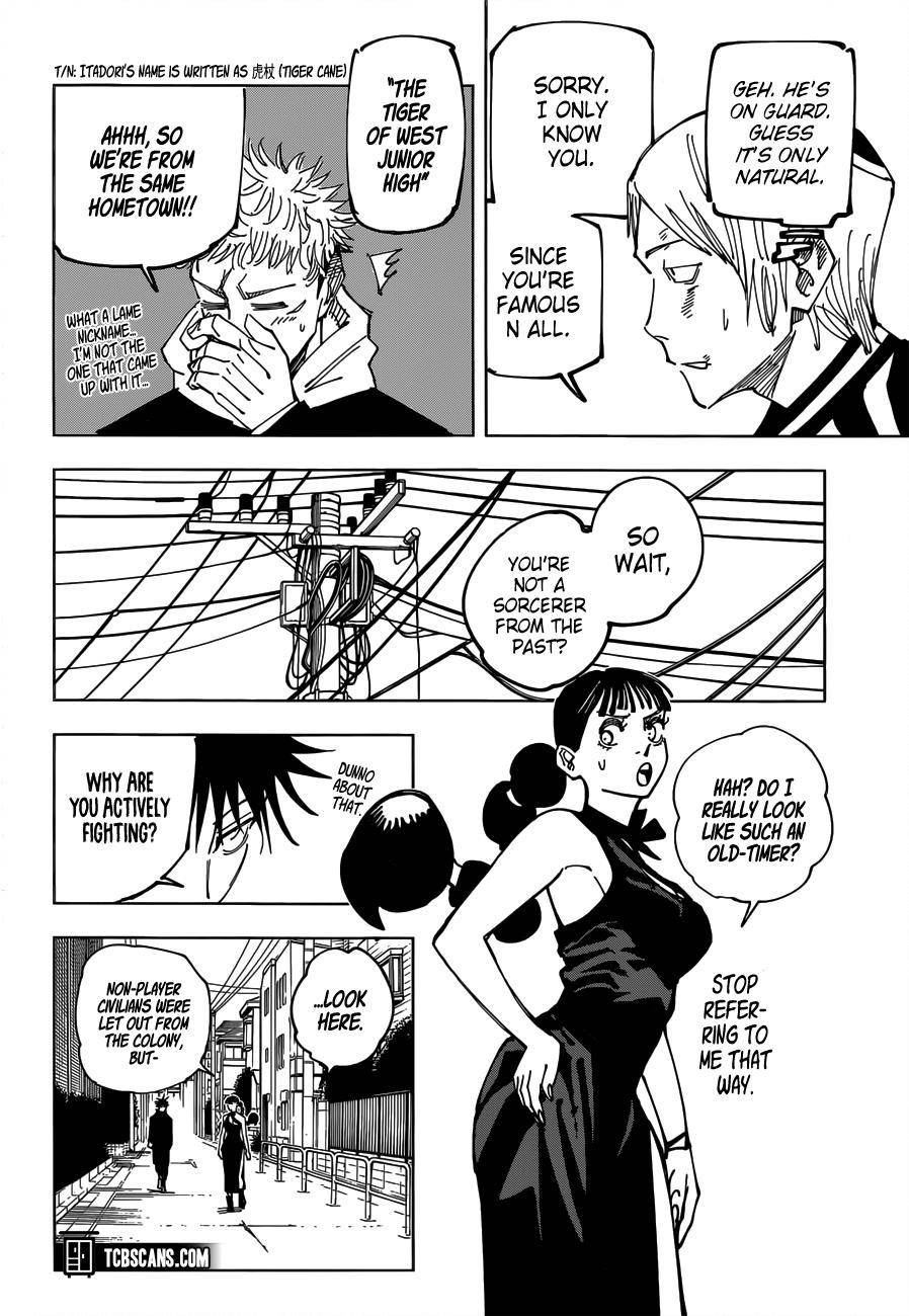 Jujutsu Kaisen chapter 162 page 14
