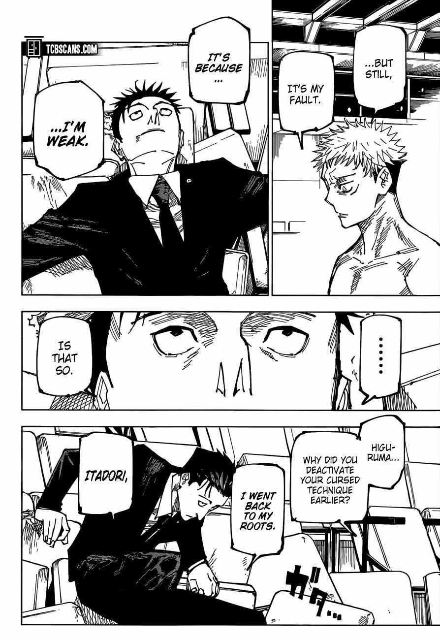 Jujutsu Kaisen chapter 166 page 16