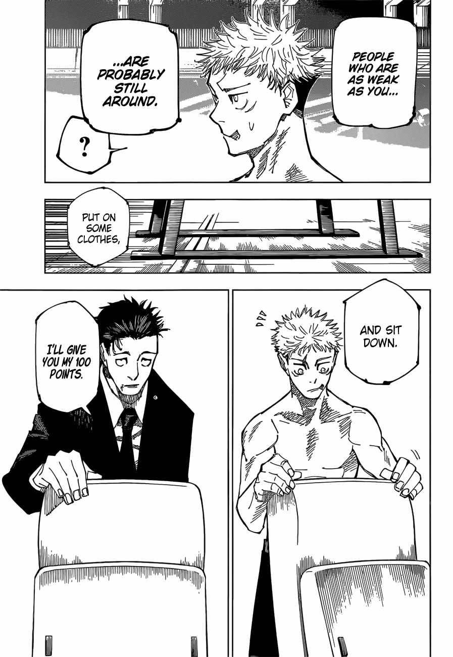 Jujutsu Kaisen chapter 166 page 17