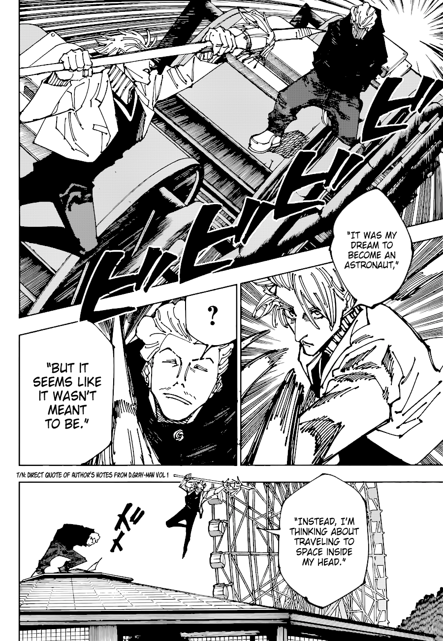 Jujutsu Kaisen chapter 182 page 1