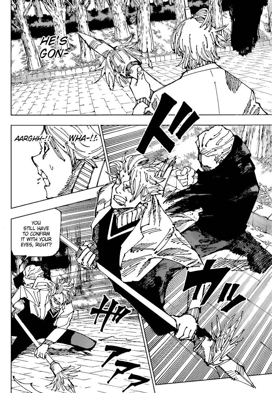 Jujutsu Kaisen chapter 182 page 12