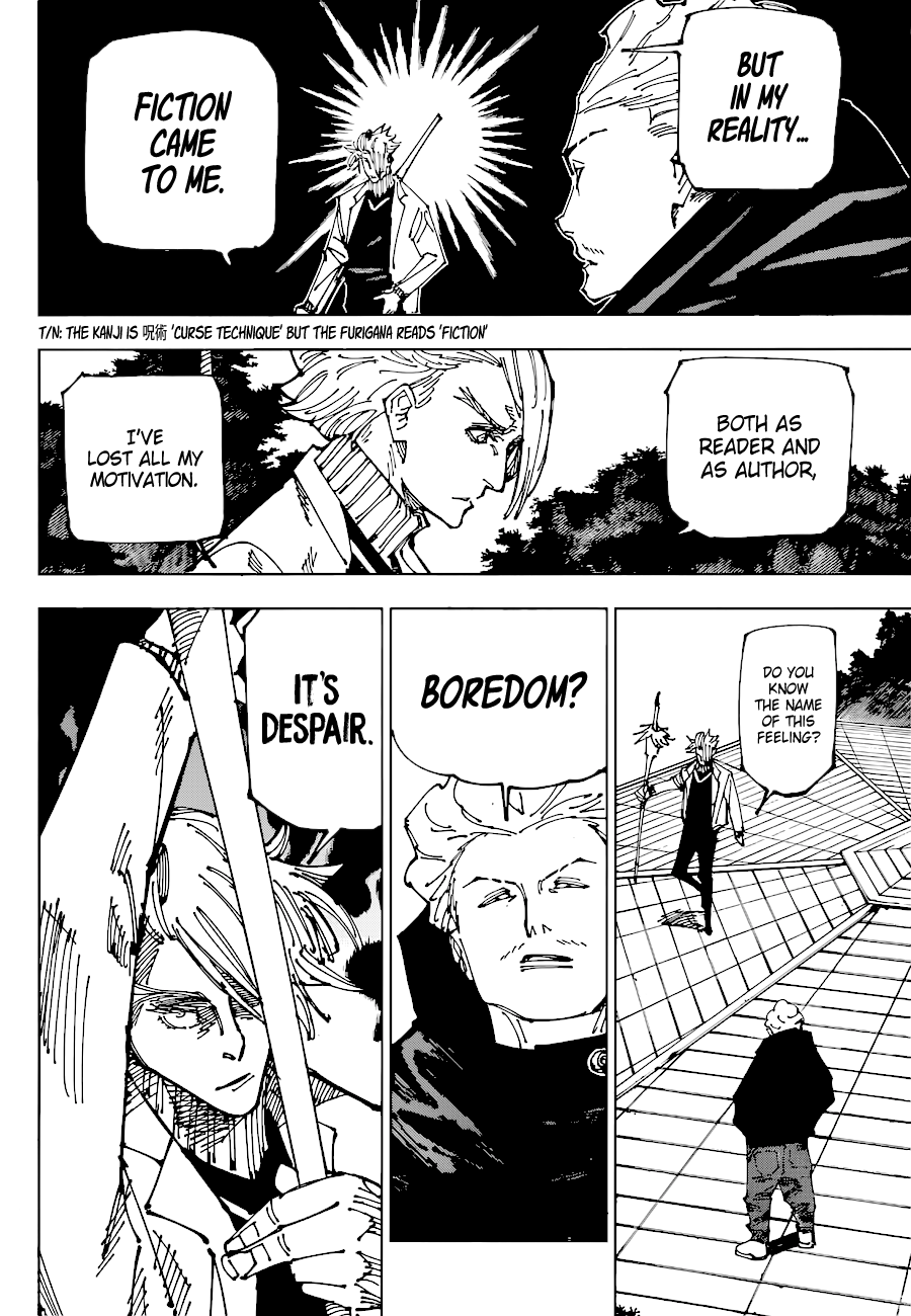 Jujutsu Kaisen chapter 182 page 3