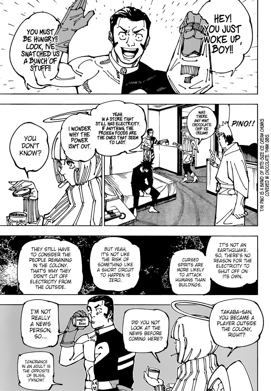 Jujutsu Kaisen chapter 199 page 6