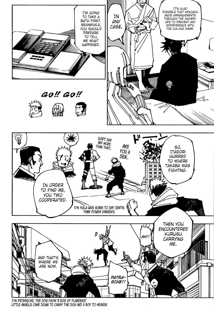 Jujutsu Kaisen chapter 199 page 7