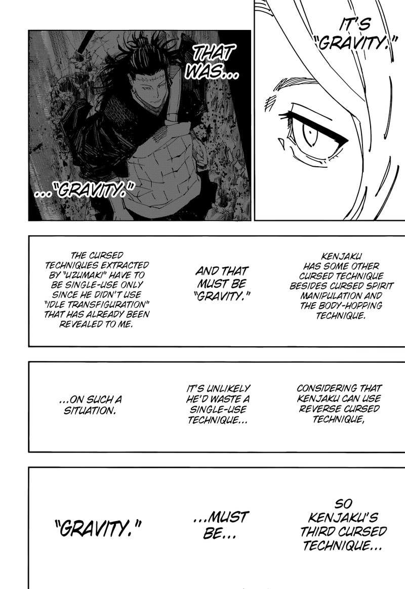 Jujutsu Kaisen chapter 205 page 11