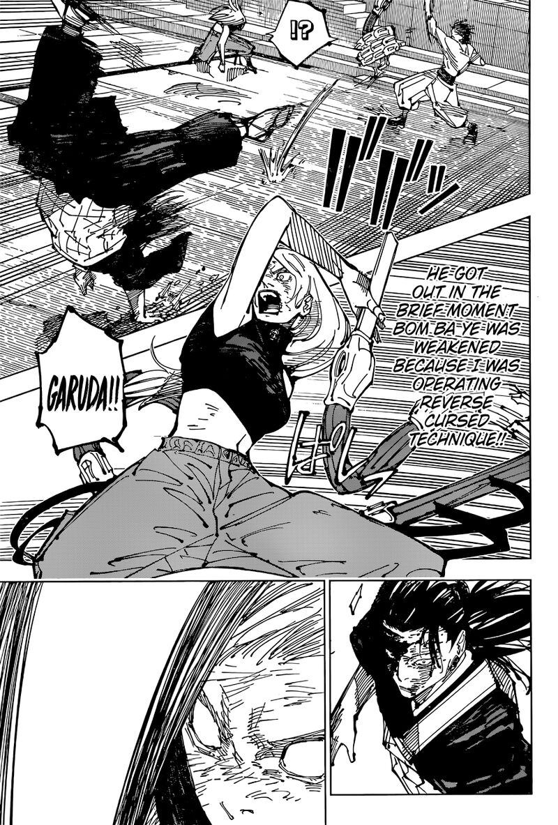 Jujutsu Kaisen chapter 207 page 8