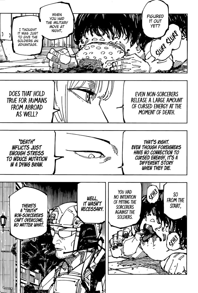 Jujutsu Kaisen chapter 209 page 12