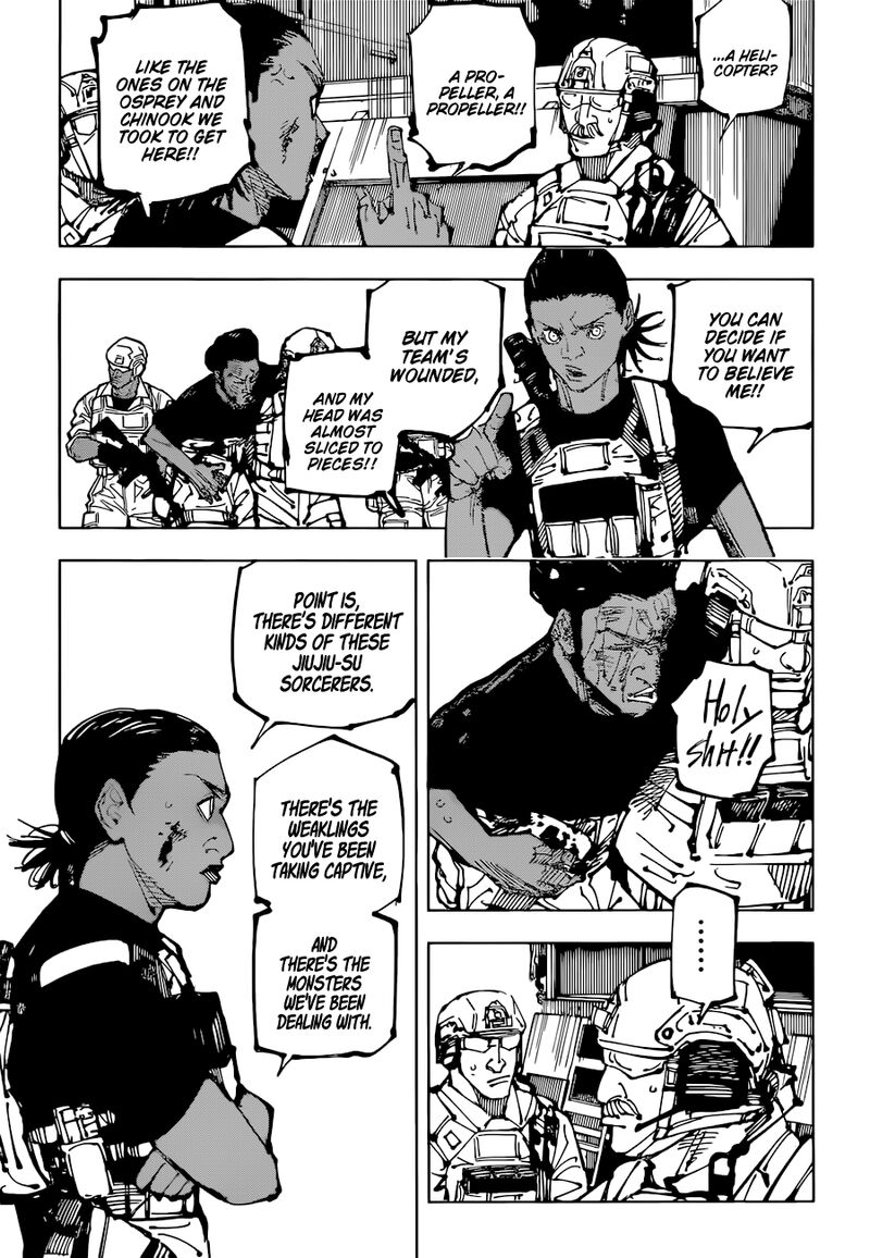 Jujutsu Kaisen chapter 209 page 8