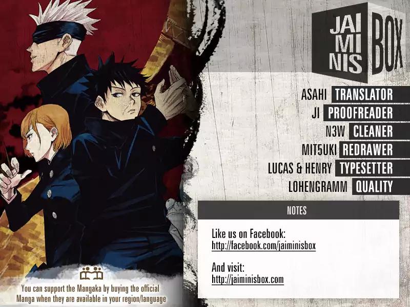 Jujutsu Kaisen chapter 21 page 1