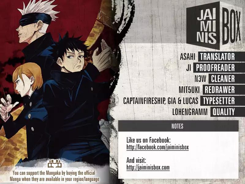 Jujutsu Kaisen chapter 22 page 1