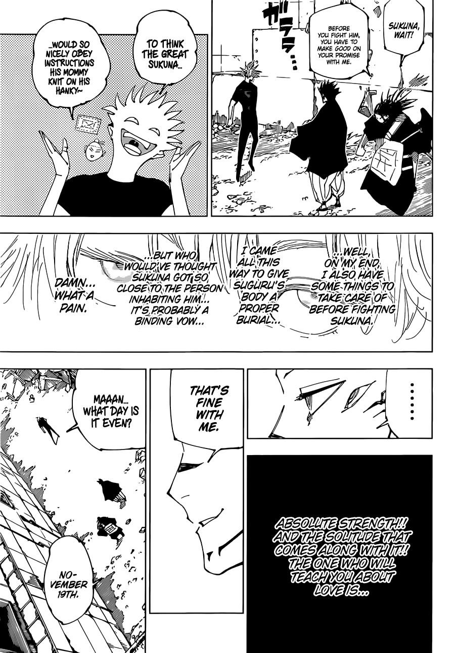 Jujutsu Kaisen chapter 221 page 15
